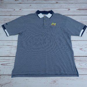 Vintage Chase Authentics Jeff Gordon Racing Polo Dupont 24 NASCAR Size XL